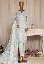 Daily Wear by HZ Textile | Stitched Printed Lawn Collection - 2026 (D-02)