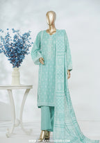 Bin Saeed Stitched Exclusive Printed Lawn Vol-VI Collection - 2026 (D-09)