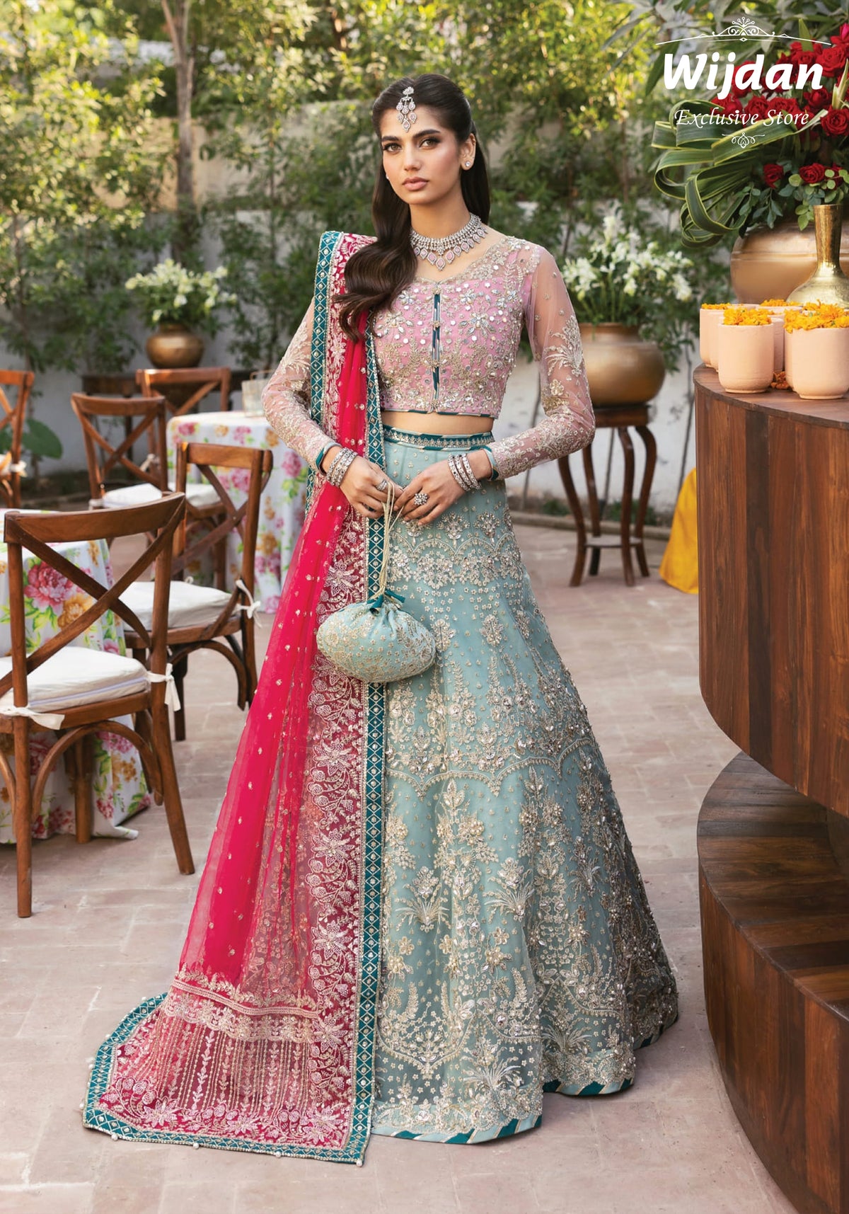 Chaandni Un-Stitched Wedding Formals by Gulaal D-02 Shanaya