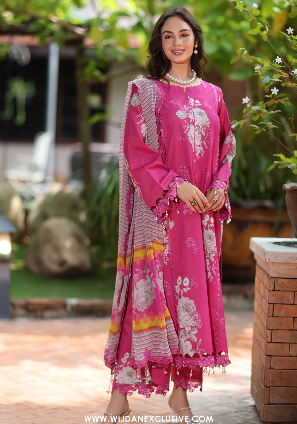 Reem by Charizma | Unstitched Embroidered Lawn Vol-01 Collection - 2026 (RM6- 01)
