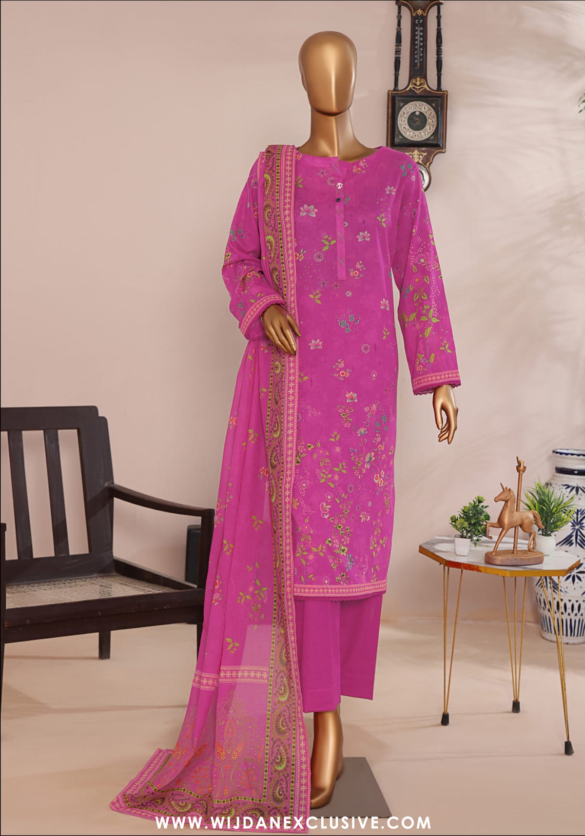 HZ Magic Unstitched Printed Lawn Collection - 2025 Vol-02 MPC-02