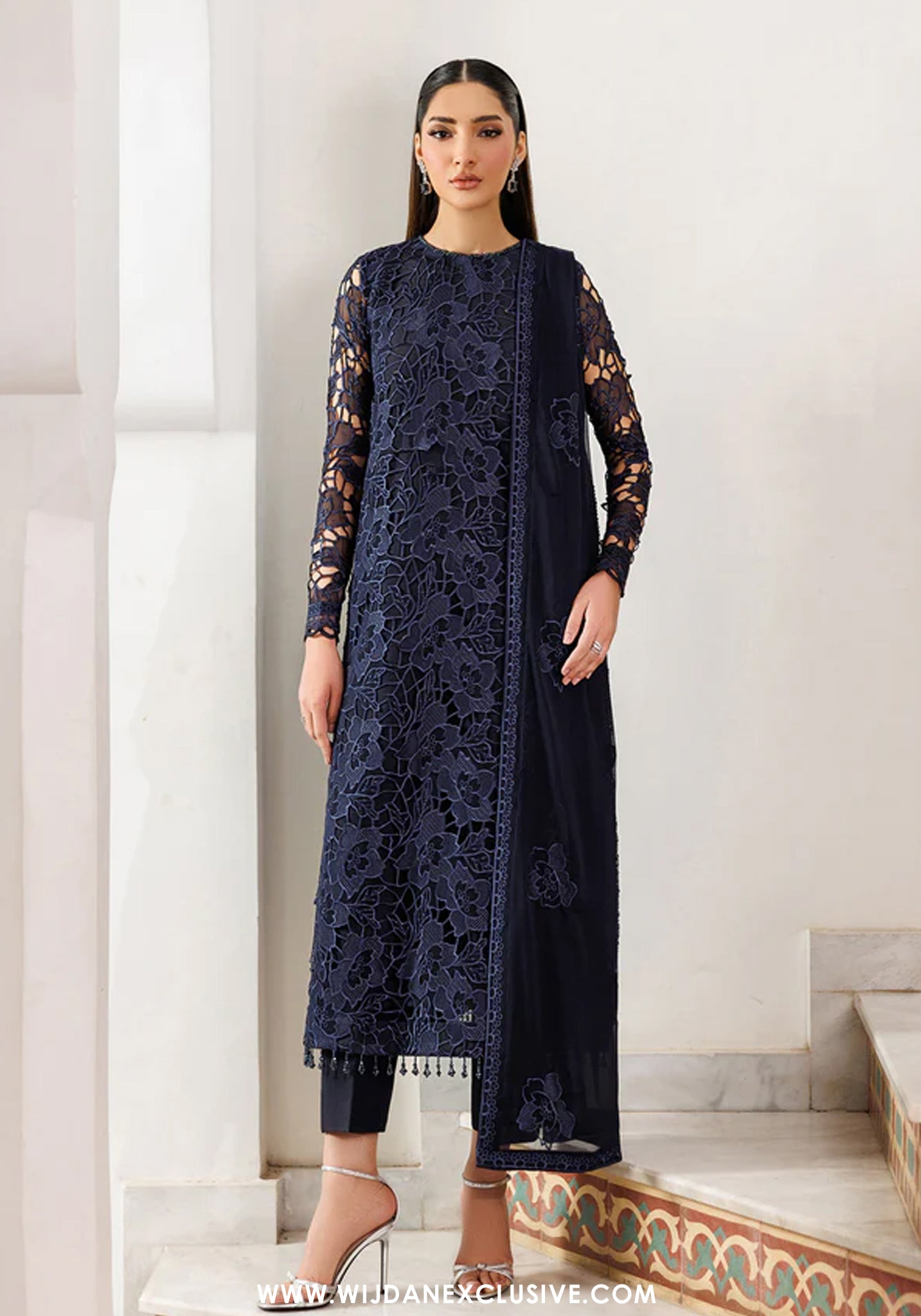 Nourah by Zarif | Unstitched Embroidered Formal Collection - 2026 (SARAYA)