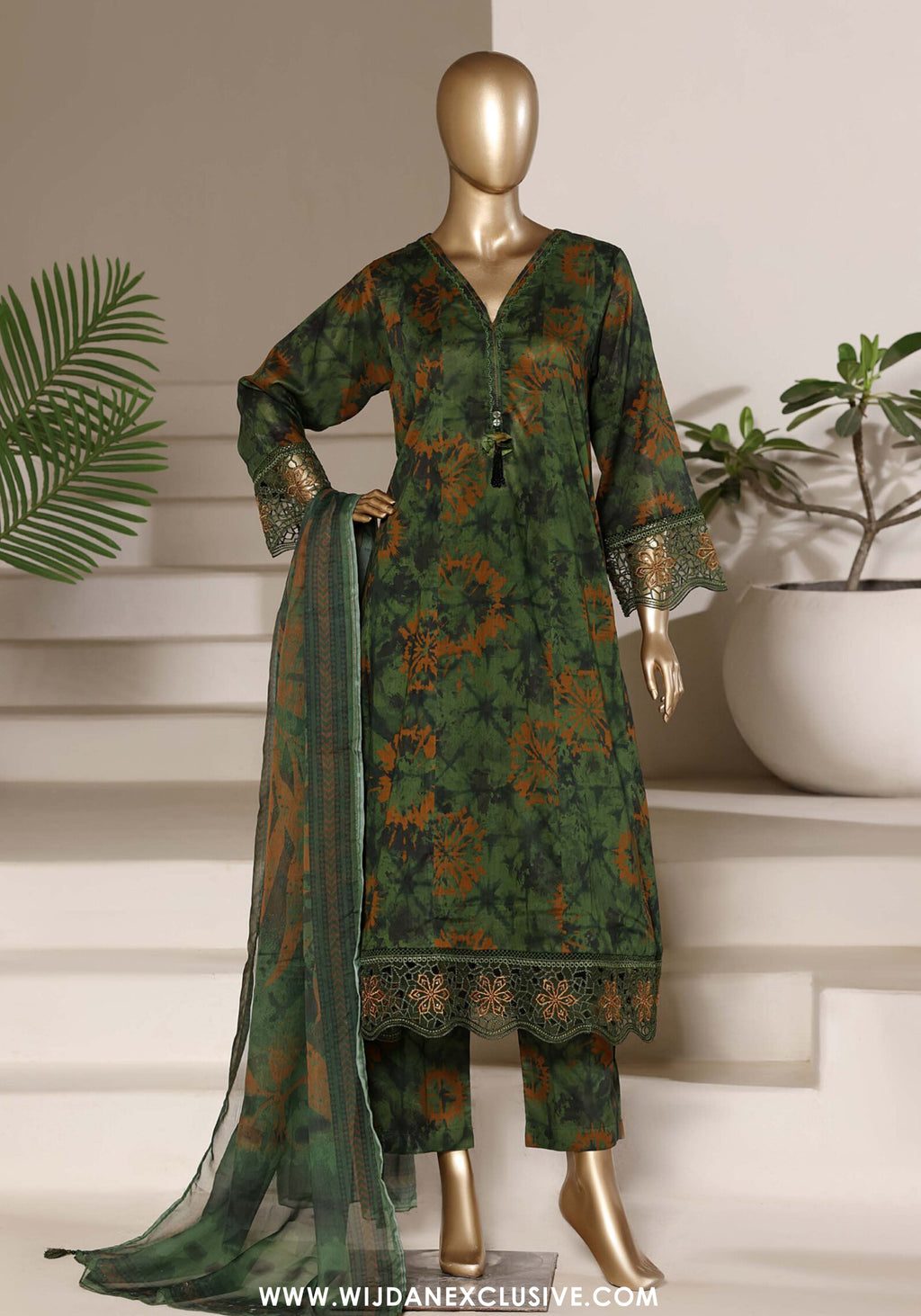 Sadabahar Peplum Stitched Luxury Vol-II Collection - 2026 (D-02)