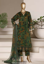 Sadabahar Peplum Stitched Luxury Vol-II Collection - 2026 (D-02)