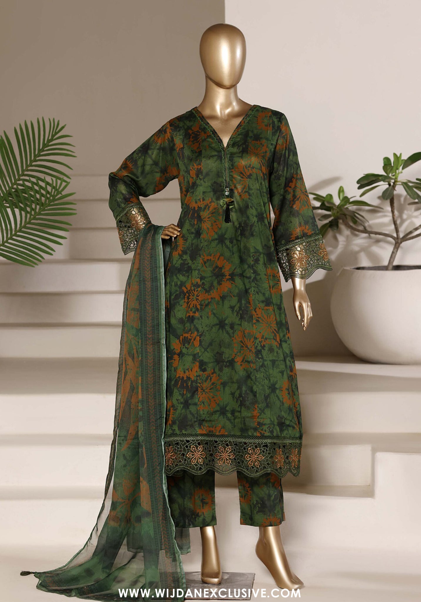 Sadabahar Peplum Stitched Luxury Vol-II Collection - 2026 (D-02)