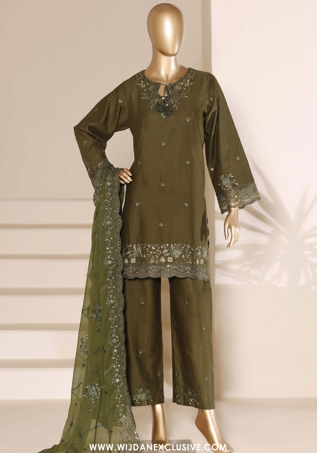 Sadabahar Stitched Luxury Embroidered Festive Vol-05 Collection - 2026 (D-03)