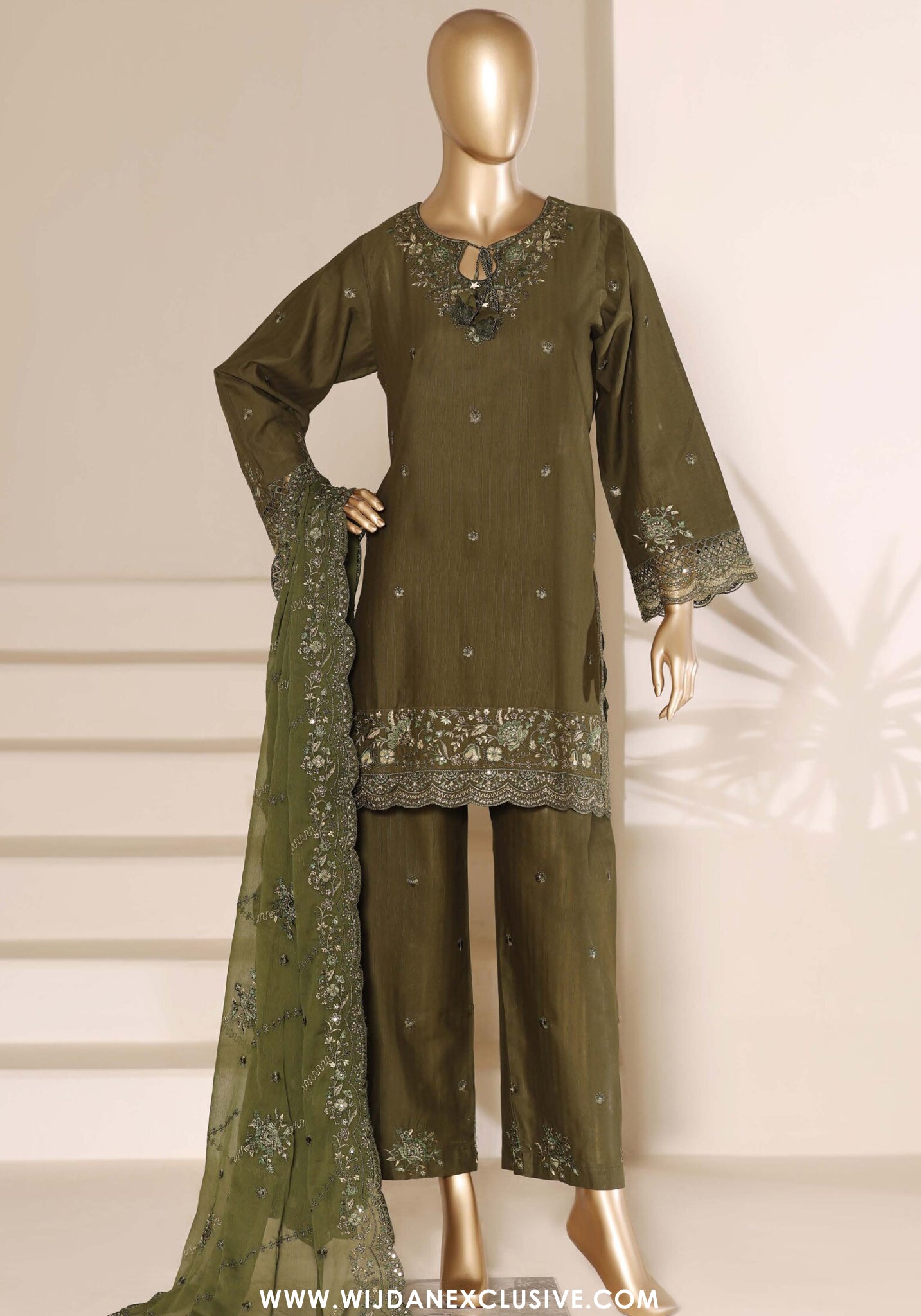 Sadabahar Stitched Luxury Embroidered Festive Vol-05 Collection - 2026 (D-03)
