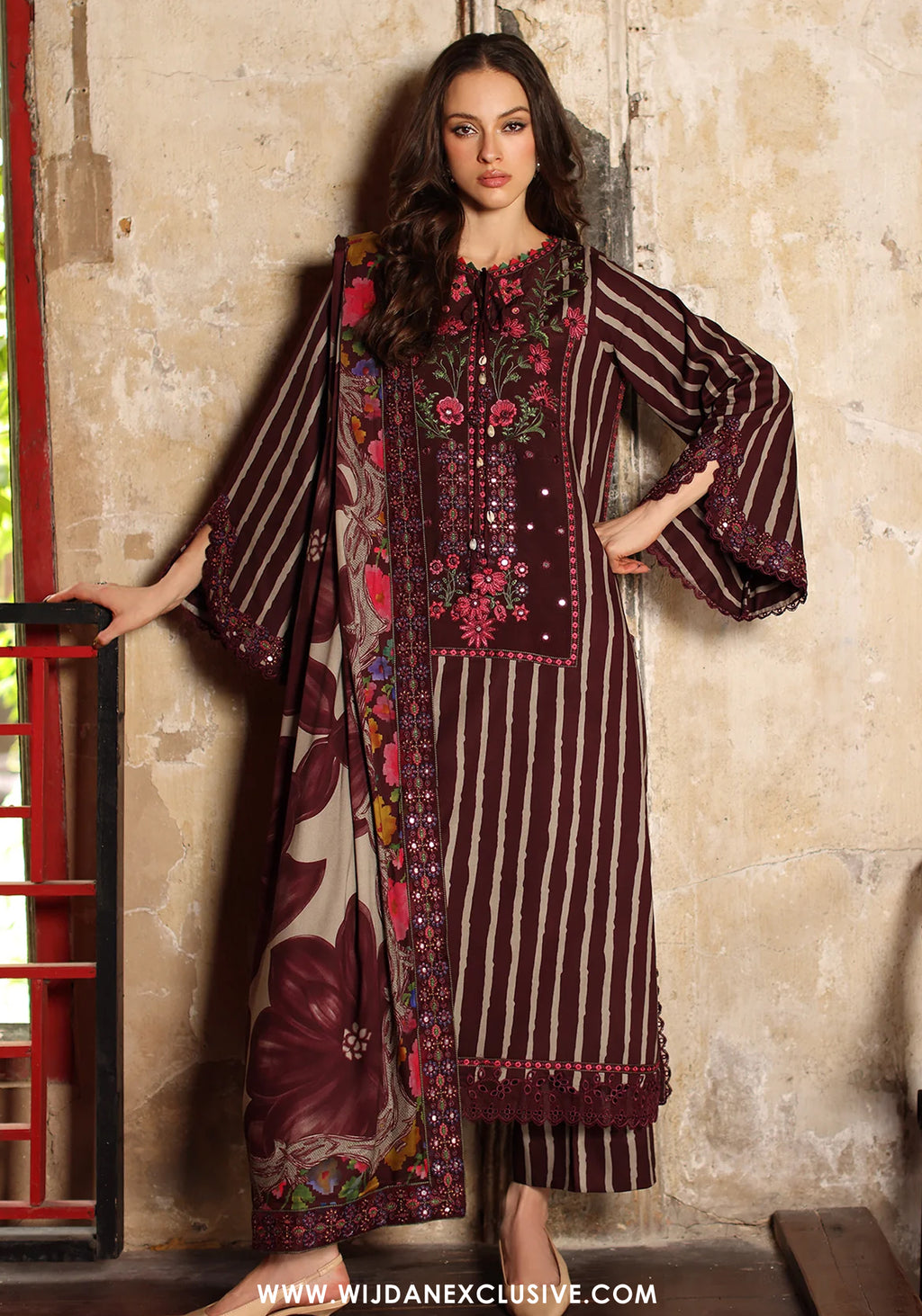 Combination by Charizma | Unstitched Embroidered Linen Collection - 2026 (CCW7-02)