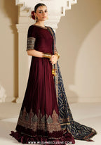 Chandni by Jazmin | Unstitched Embroidered Velvet Formal Collection - 2026 (D-04)