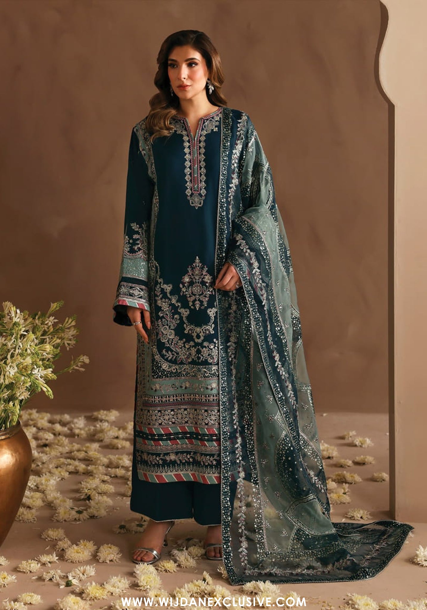 Neorah by Xenia | Unstitched Luxury Formals Collection - 2026 D-09 ABAN