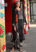 Charizma Signature Unstitched Embroidered Lawn Vol-01 Collection - 2026 (CS6-02)