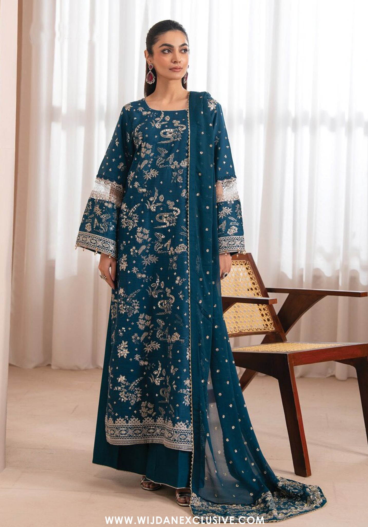 Zaeva by Xenia | Unstitched Embroidered Formal Collection - 2026 (SAZIL)