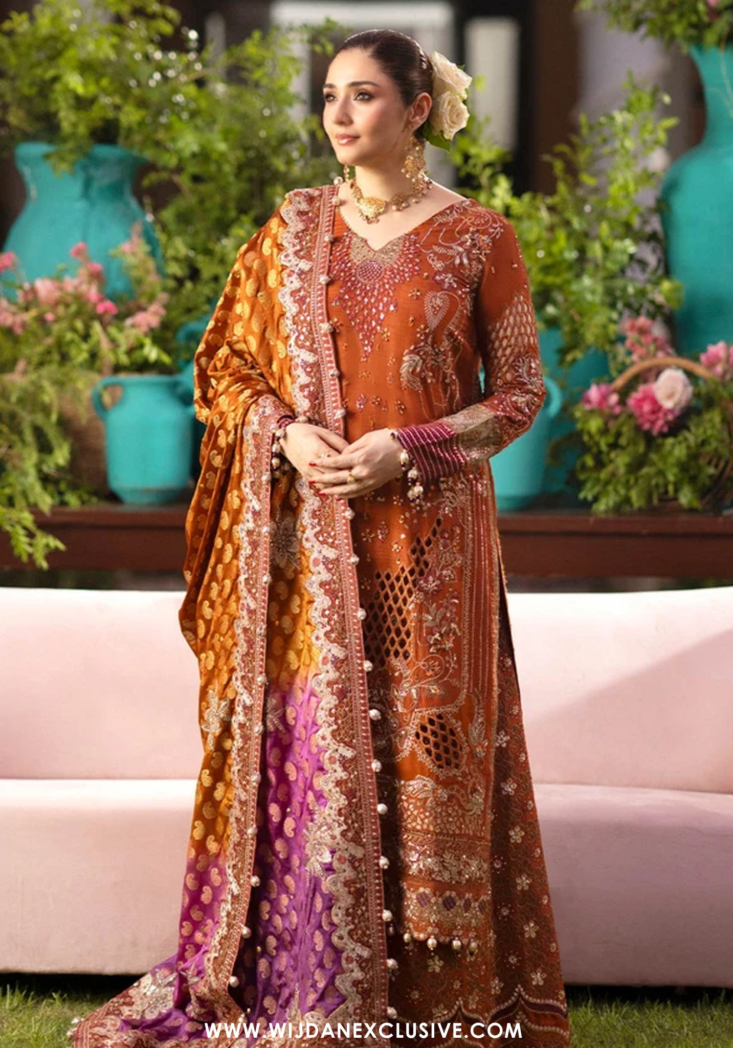 Nureh Jhoomro Unstitched Luxury Formals Collection - 2026 (NL-98)