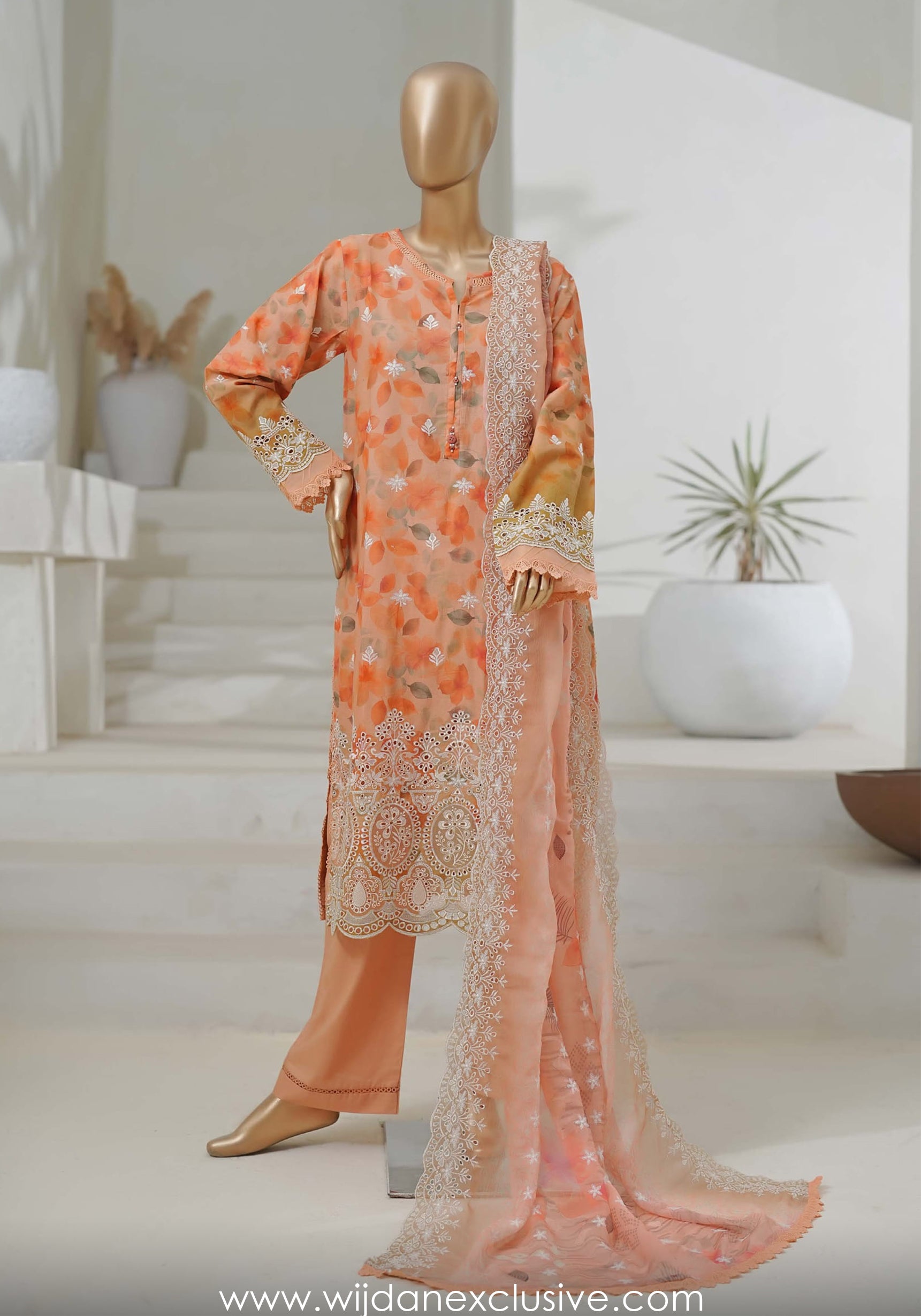 Sadabahar Chikankari Cutwork Collection'25 D-02