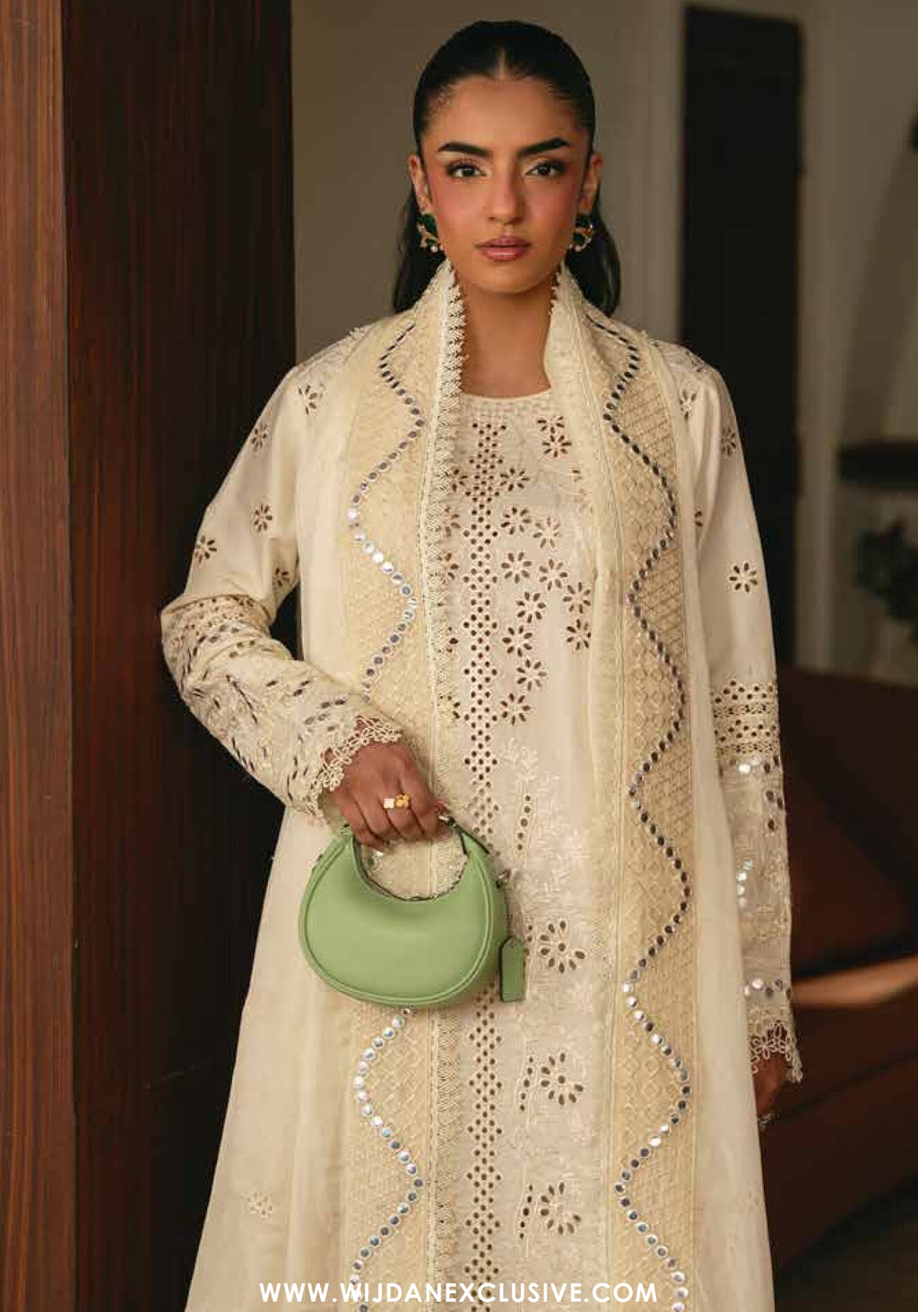 Elsa by Marjjan | Unstitched Embroidered Lawn Collection - 2026 ( 209-B)