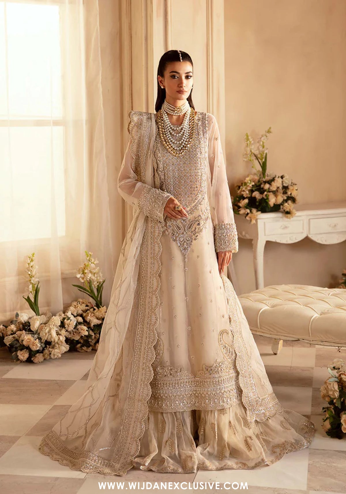 Akbar Aslam Unstitched Luxury Formals Collection Azucena - 1542
