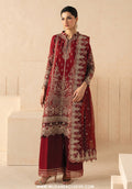 Syleena by Gulaal | Unstitched Embroidered Raw Silk Formal Collection'26 (ROSSELLA)