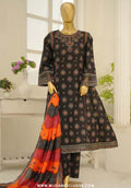 Bin Saeed Stitched Luxury Festive Embroidered Frock 3pc Collection - 2026 (D-02)