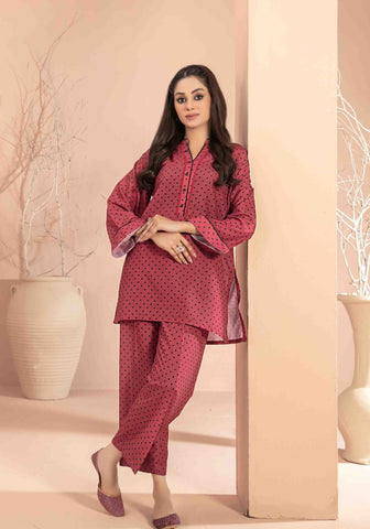 Anha Stitched 2pc Printed Swiss Collection'24 with khussa by Tawakkal D-02