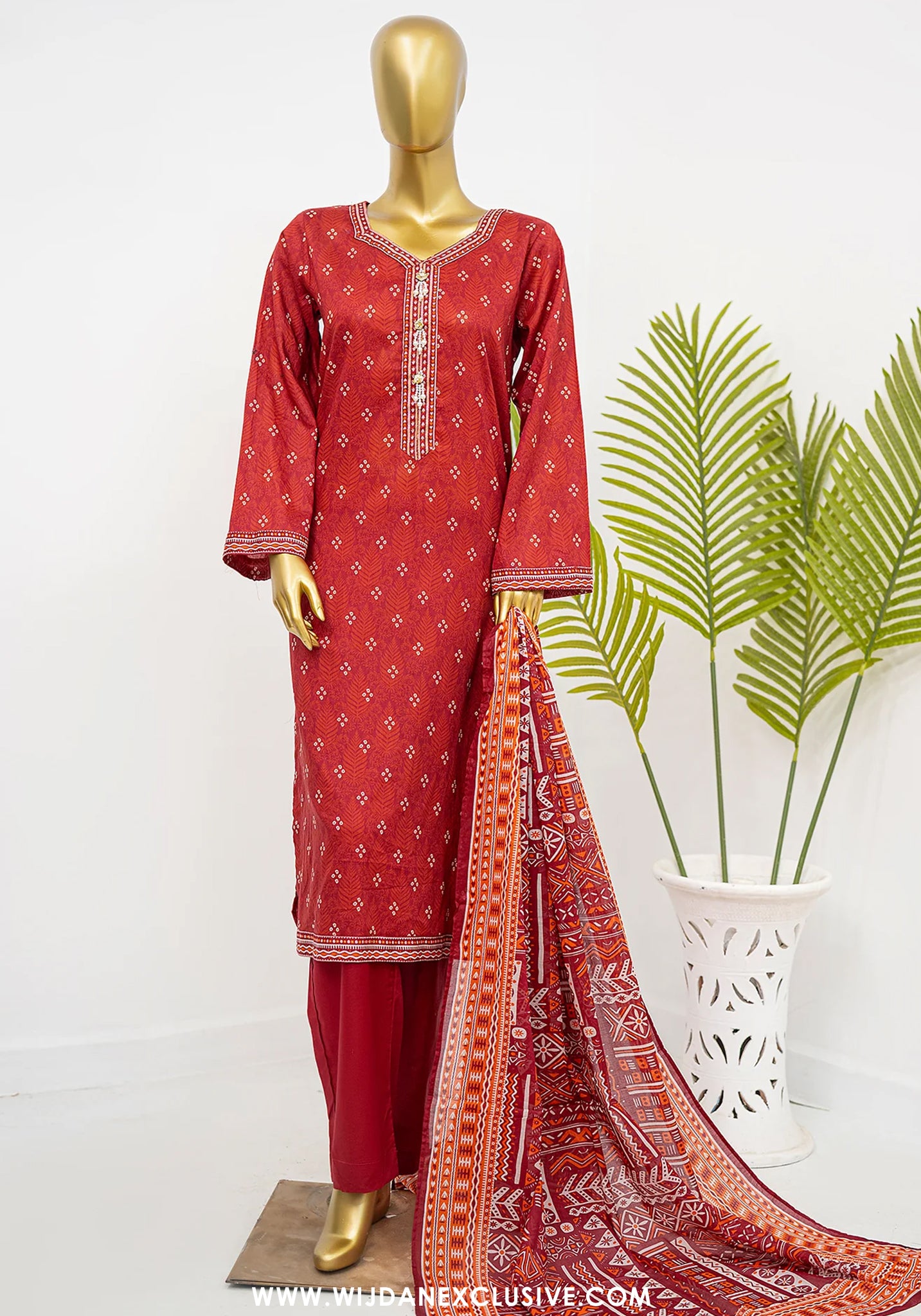 Bin Saeed Stitched Exclusive Printed Lawn Vol-08 Collection – 2026 (D-02)
