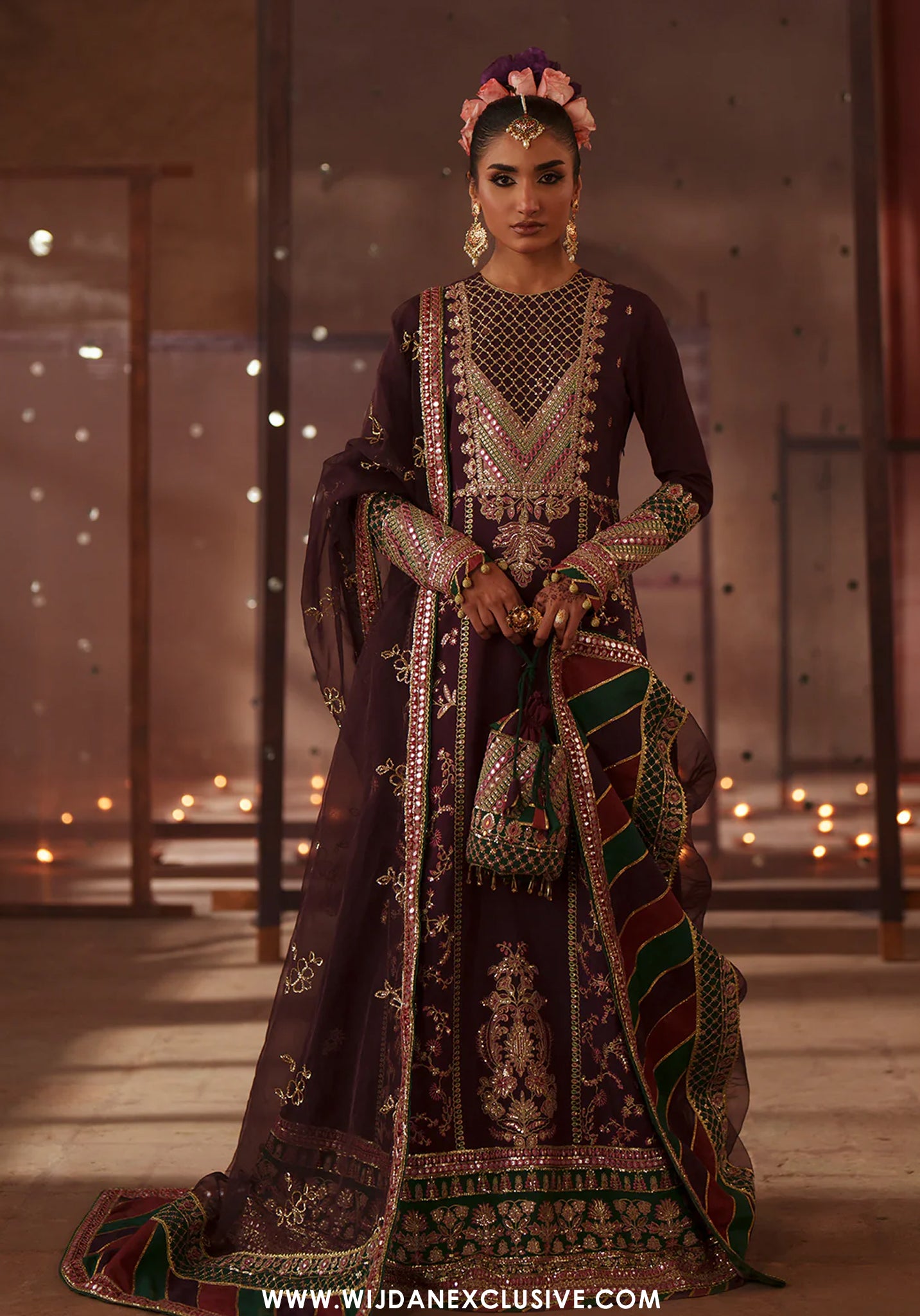 Meharma by AJR Coture | Unstitched Silk Collection - 2026 (NAZNEEN)