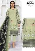 Wijdan Digital Print Embroidered Voil Dupatta Collection D-02