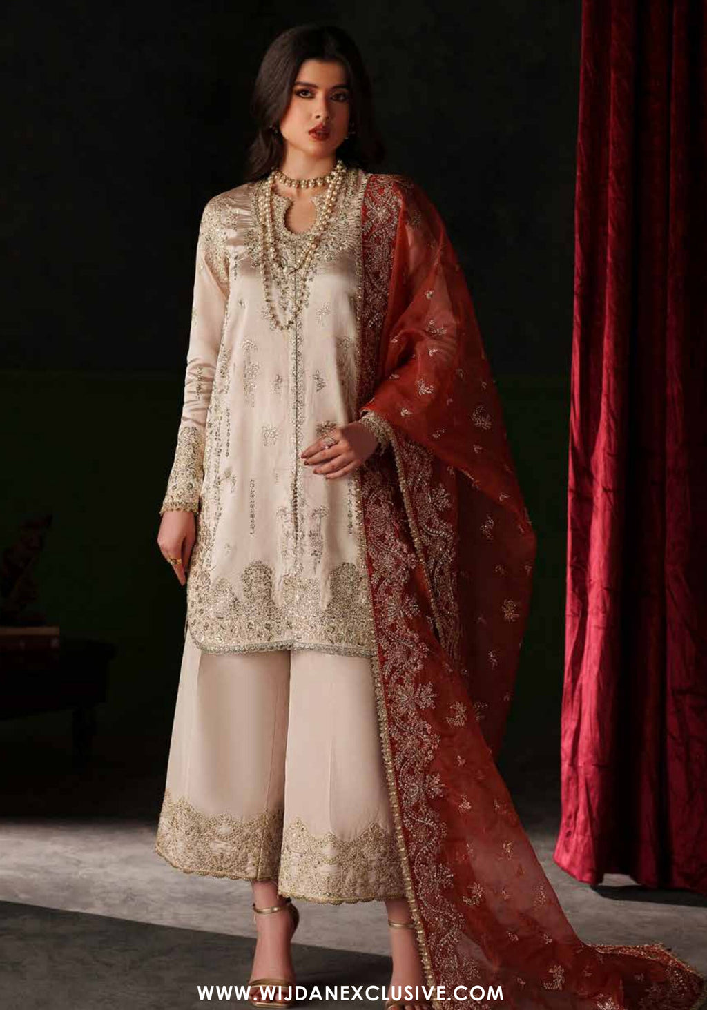 Verve by Emaan Adeel | Unstitched Embroidered Formal Silk Edit'26 (POISE)