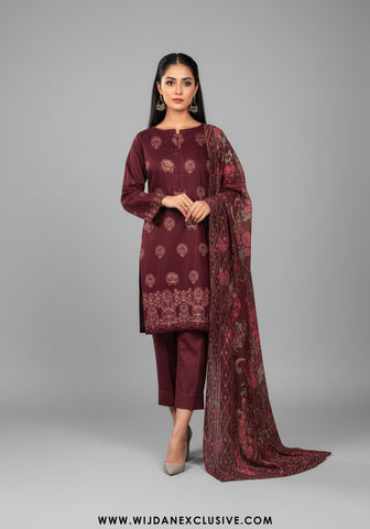 Roshi by Wijdan Unstitched Viscose Winter Collection - 2025 D-02