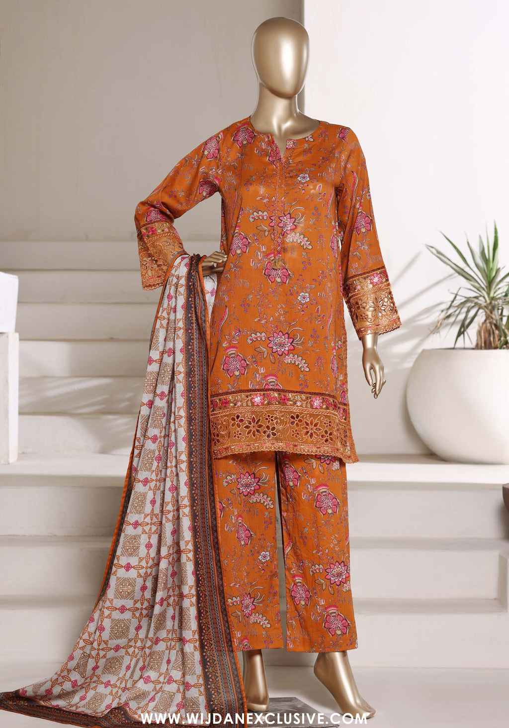 Malika by Sadabahar | Stitched Festive Vol-I Collection - 2026 (D-02)