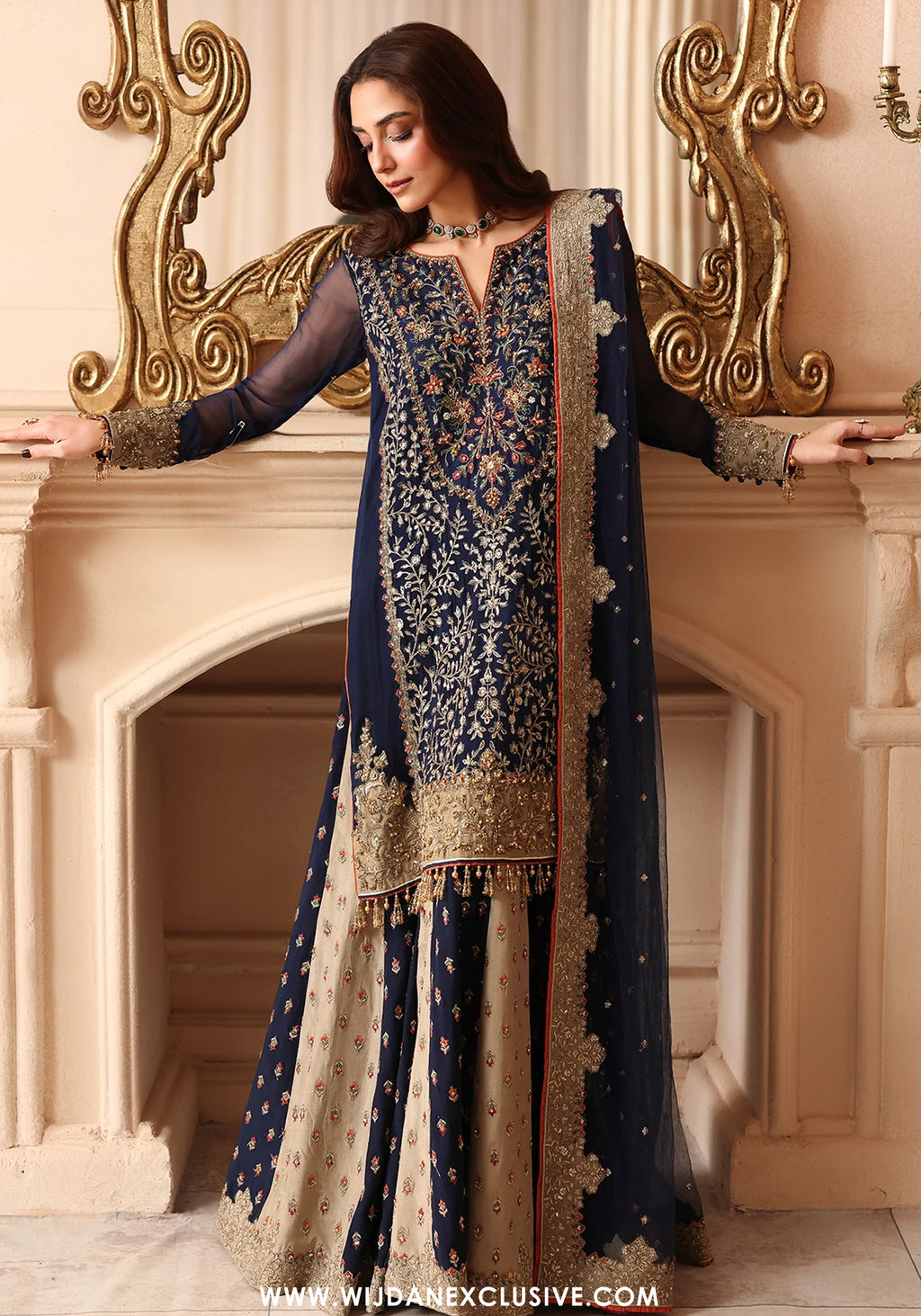 Dastan e Jashan by Charizma | Unstitched Luxury Formal Chiffon Vol-01 Collection - 2026 (DJW6-02)