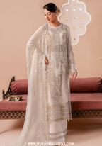 Dastak by Ramsha | Unstitched Luxury Formal Chiffon Collection - 2026 (D-02)