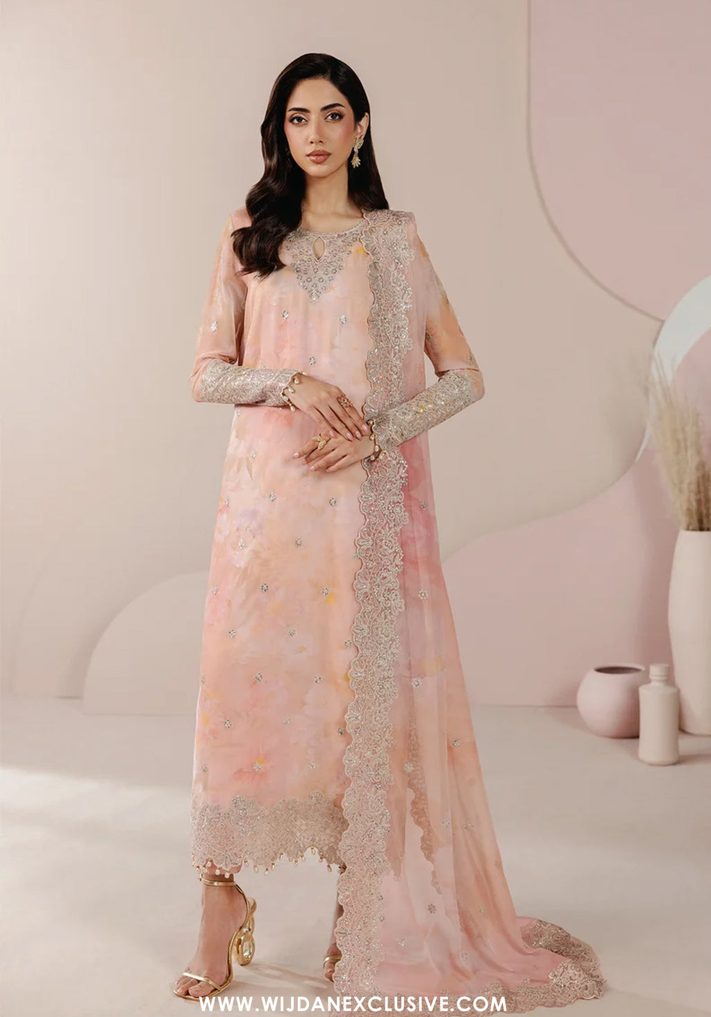 Roselle by Zarif | Unstitched Embroidered Formal Collection - 2026 (FLORE)