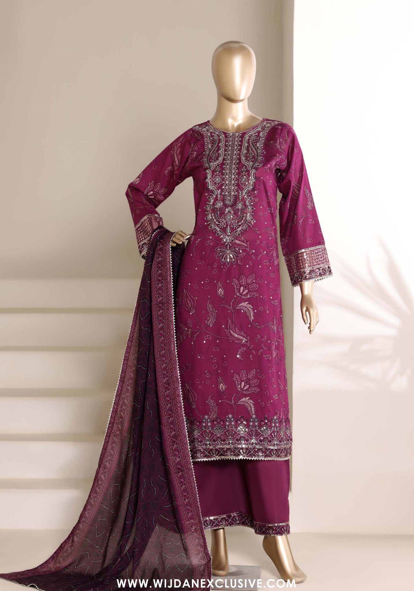 Regal by Sadabahar | Stitched Embroidered Festive Vol-01 Collection - 2026 (D-02)
