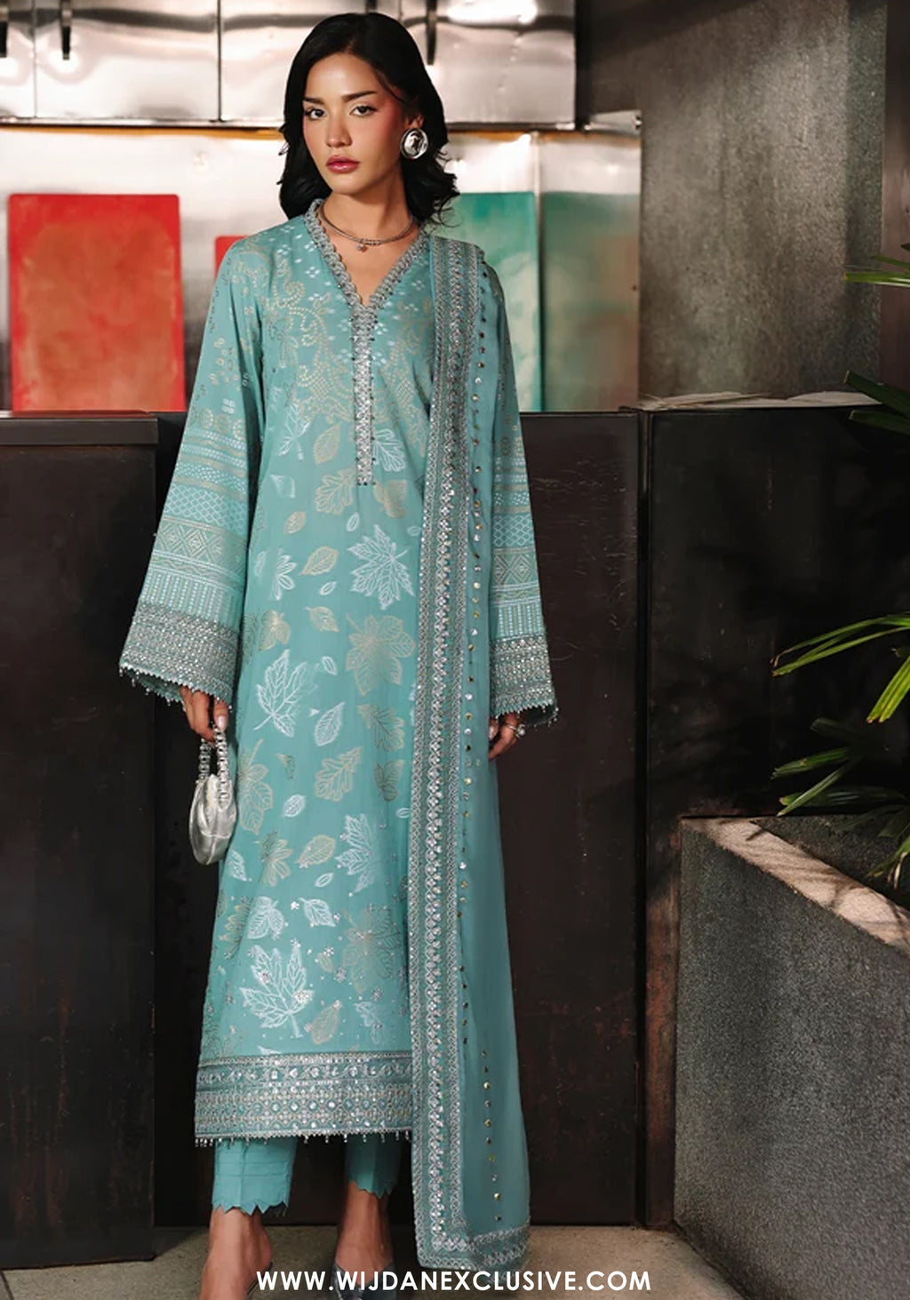 Maya by Nureh | Unstitched Jacquard Formal Collection - 2026 (NJ-108)
