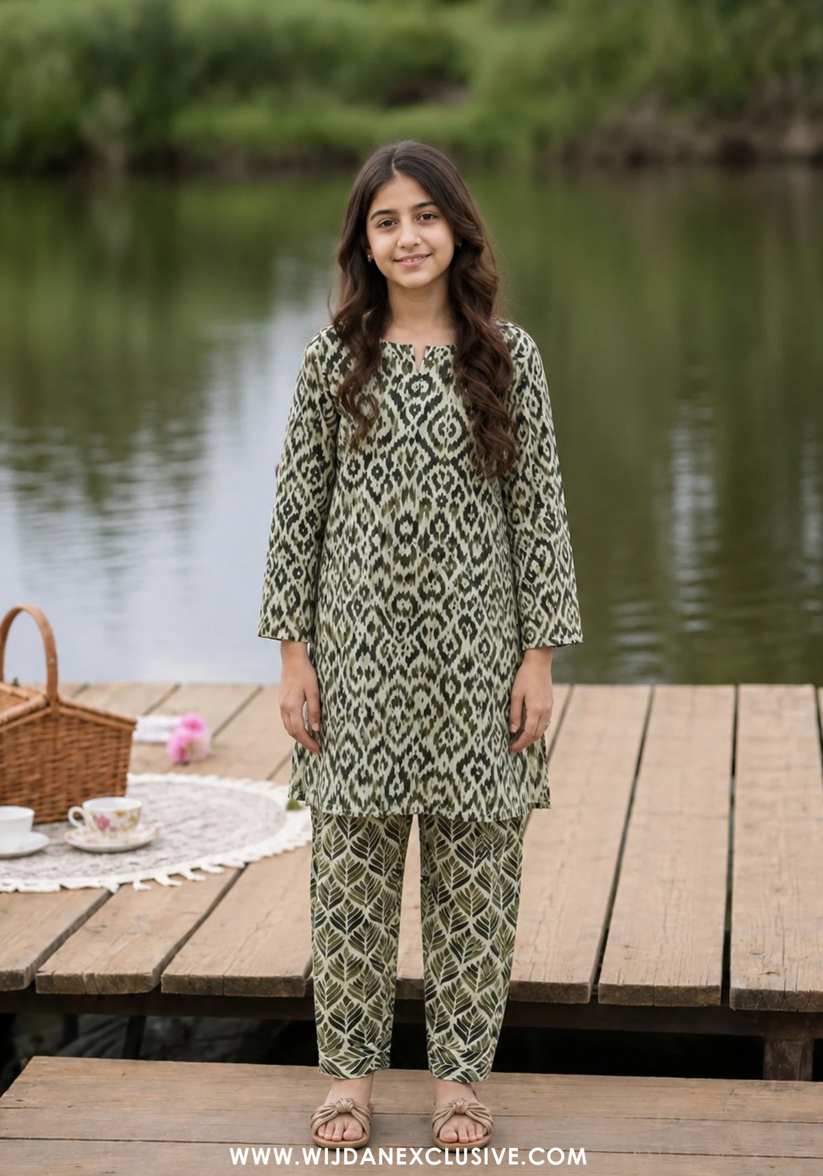 Parchhai by Amna Khadija | Pret Mom & Me 2pc Printed Collection'26 (D-02)