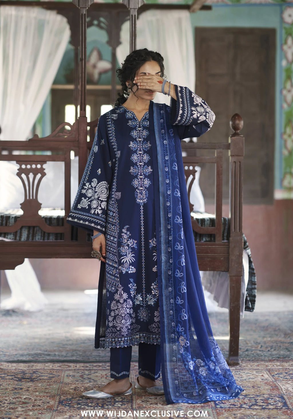 Before Sunset by Casual Lite | Stitched Embroidered Cotton Lawn Collection - 2026 (D-02)