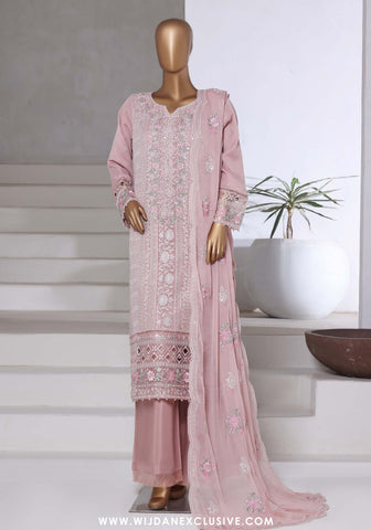 Afsanay by Sadabahar | Stitched Luxury Chiffon Vol-14 Collection - 2025 (PINK)