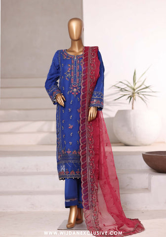 Sadabahar Mahpara Stitched Festive Formal Collection - 2025 Vol-18 (Azure)