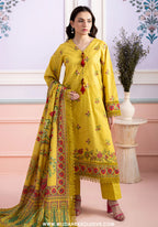 Zellburry Unstitched 3pc Printed & Embroidered Lawn Collection - 2026 (WUS-0441)