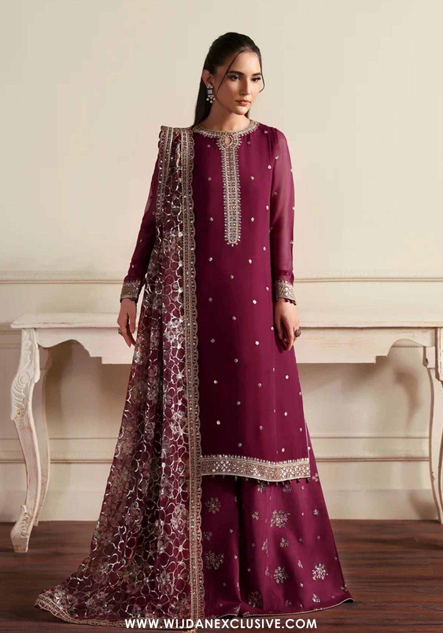 Siraya by Zarif | Unstitched Printed & Embroidered Formal Collection - 2026 (ARASH)