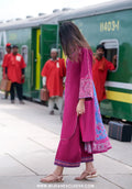 Safarnama by Casual Lite | Stitched Embroidered Lawn Collection - 2026 (D-02)