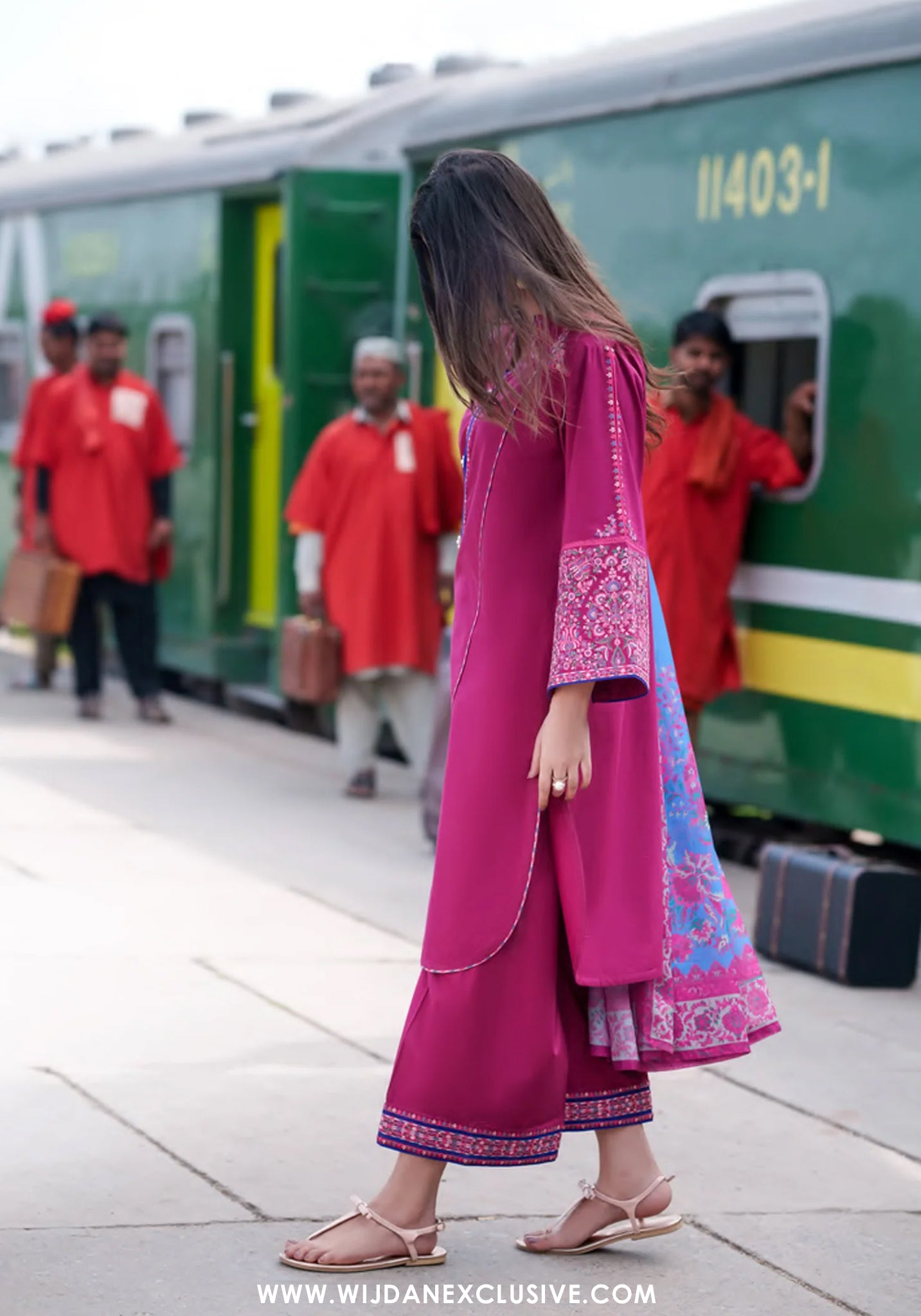 Safarnama by Casual Lite | Stitched Embroidered Lawn Collection - 2026 (D-02)