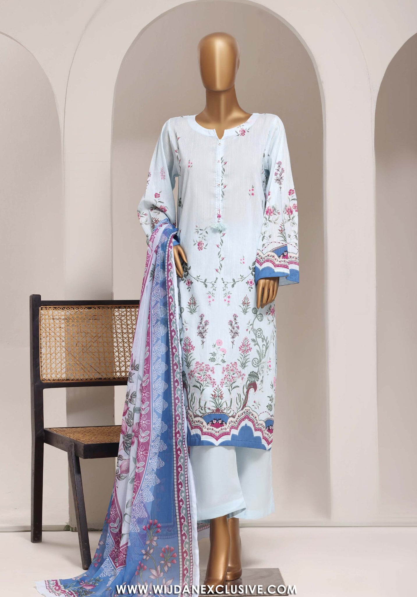 Sadabahar Stitched Printed Lawn Vol-11 Collection – 2026 (D-02)