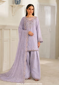 La'Royale by Wijdan | Stitched Print Formal Raw Silk Collection - 2026 (D-02)