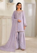 La'Royale by Wijdan | Stitched Print Formal Raw Silk Collection - 2026 (D-02)