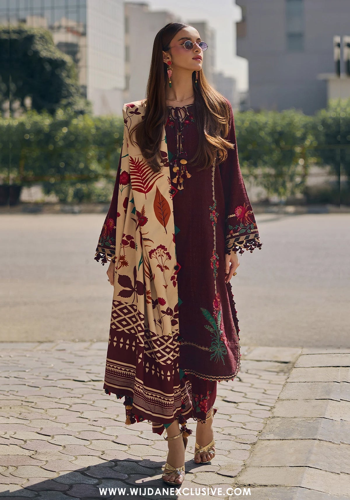 Poshima by Charizma | Unstitched Embroidered Leather Vol-II Collection - 2025 PSW5-10