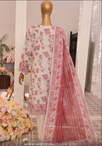 HZ Asasa Embroidered Printed Lawn Collection Vol-02 D-02