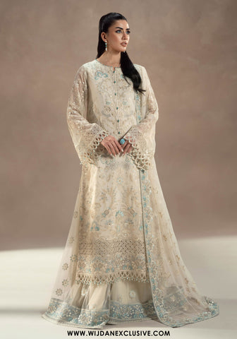 Afsanah by Lamisah | Unstitched Luxury Chiffon Formal Collection - 2025 (PEARL GARDEN)