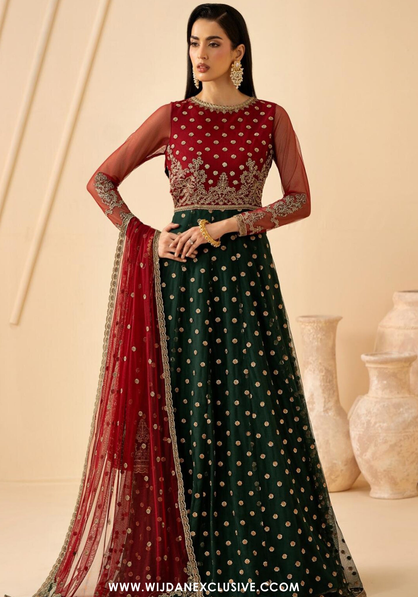 Riwayat by Zarif | Unstitched Formal Chiffon Collection - 2026 (ELIKA)