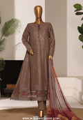 HZ Stitched Casuals Soft Embroidered Frock Collection – 2026 (D-02)